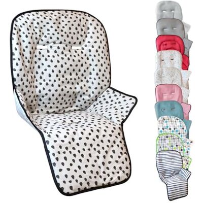 Monsieur Bébé Housse d'assise pour chaise haute enfant gamme Ptit Plusieurs coloris - Publicité Monsieur Bébé Housse d'assise pour chaise haute enfant gamme Ptit Plusieurs coloris - Publicité