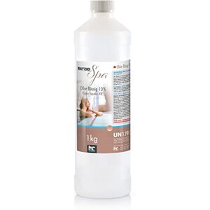 Höfer Chemie BAYZID® Chlore Liquide Spa 6 x 1 kg Désinfectant Rapide pour Spas & Pataugeoires Teneur en Chlore Actif 13-15% sans Acide Cyanurique Facile à Utiliser - Publicité Höfer Chemie BAYZID® Chlore Liquide Spa 6 x 1 kg Désinfectant Rapide pour Spas & Pataugeoires Teneur en Chlore Actif 13-15% sans Acide Cyanurique Facile à Utiliser - Publicité