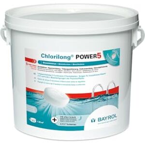 Bayrol Chlorilong Power 5 Galets de chlore 5 kg weiß - Publicité Bayrol Chlorilong Power 5 Galets de chlore 5 kg weiß - Publicité