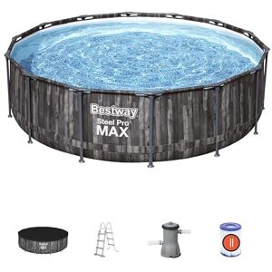 Bestway Steel Pro Max™ 14' x 42"/4.27m x 1.07m Pool Set - Publicité Bestway Steel Pro Max™ 14' x 42"/4.27m x 1.07m Pool Set - Publicité