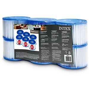 Intex lot de 6 cartouches pour PureSpa - Publicité Intex lot de 6 cartouches pour PureSpa - Publicité