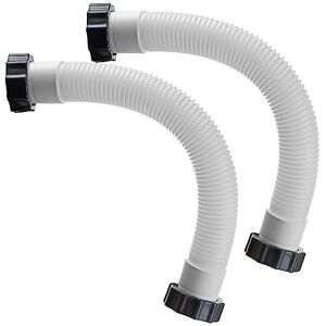 HEIBTENY Lot de 2 tuyaux pour pompe à sable de piscine 11535 Diamètre : 38 mm Pour pompes à filtre à sable Intex et systèmes d'eau salée - Publicité HEIBTENY Lot de 2 tuyaux pour pompe à sable de piscine 11535 Diamètre : 38 mm Pour pompes à filtre à sable Intex et systèmes d'eau salée - Publicité