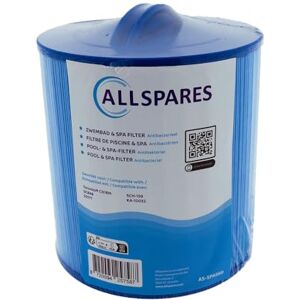 AllSpares Filtre à eau pour cartouche filtrante Whirlpool/Spa compatible avec Toronto CD18M / SC846 / 50171 (antibactérien) (diamètre 150 x 160 mm) - Publicité AllSpares Filtre à eau pour cartouche filtrante Whirlpool/Spa compatible avec Toronto CD18M / SC846 / 50171 (antibactérien) (diamètre 150 x 160 mm) - Publicité