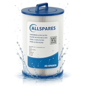 AllSpares Filtre pour Spa adapté pour SC714 / 60401 / 6CH-940 / PWW50P3 / FC-0359/817-0050/378902 (Ø150x210mm) - Publicité AllSpares Filtre pour Spa adapté pour SC714 / 60401 / 6CH-940 / PWW50P3 / FC-0359/817-0050/378902 (Ø150x210mm) - Publicité