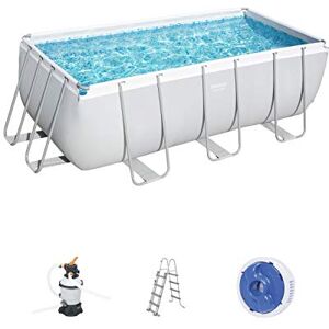 Bestway Piscine Power Steel Frame rectangulaire 412 x 201 x 122 cm - Publicité