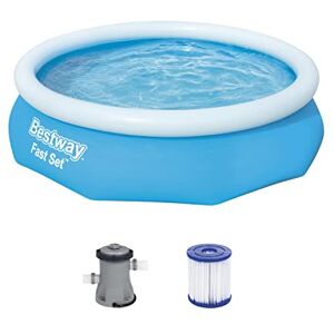 Bestway Piscine 305 x 76 cm Bleu 57270 - Publicité Bestway Piscine 305 x 76 cm Bleu 57270 - Publicité