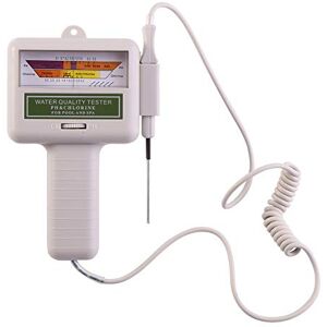 Puooifrty Testeur de Chlore de L' PH Piscine Qualité Compteur de Niveau Analyse Moniteur de Mesure DéTecteur VéRifier Test Kit - Publicité Puooifrty Testeur de Chlore de L' PH Piscine Qualité Compteur de Niveau Analyse Moniteur de Mesure DéTecteur VéRifier Test Kit - Publicité