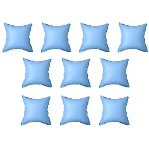 vidaXL 10x Oreillers Gonflables d'hiver pour Housse de Piscine Hors Sol Coussins Couverture Flotteurs d'Hivernage Coussins Gonflables Bleu PVC - Publicité vidaXL 10x Oreillers Gonflables d'hiver pour Housse de Piscine Hors Sol Coussins Couverture Flotteurs d'Hivernage Coussins Gonflables Bleu PVC - Publicité