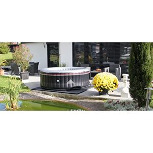 PREMIUM PRØ DES!GN Premium Pro Design Tapis Isolant Spa (4cm d'Épaisseur) Isolation Thermique & Économie d'Énergie Protection Sol pour Spa Gonflable & Piscine Max 270cm (204cm x 204cm, Carbon Black) - Publicité PREMIUM PRØ DES!GN Premium Pro Design Tapis Isolant Spa (4cm d'Épaisseur) Isolation Thermique & Économie d'Énergie Protection Sol pour Spa Gonflable & Piscine Max 270cm (204cm x 204cm, Carbon Black) - Publicité