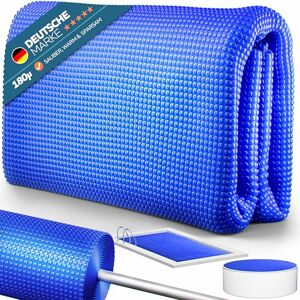 Mitac poolomio Bâche solaire rectangulaire pour piscine 300 x 200 cm   Bâche solaire 180 µm Bâche thermique à picots Découpable   Bâche de piscine pour chauffer l'eau - Publicité Mitac poolomio Bâche solaire rectangulaire pour piscine 300 x 200 cm   Bâche solaire 180 µm Bâche thermique à picots Découpable   Bâche de piscine pour chauffer l'eau - Publicité