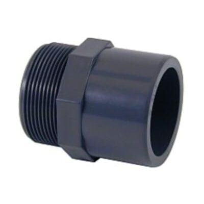 PISCINEO Embout fileté Pvc pression (à visser 2'' dia.50 Int et dia. 63 Ext) - Publicité PISCINEO Embout fileté Pvc pression (à visser 2'' dia.50 Int et dia. 63 Ext) - Publicité