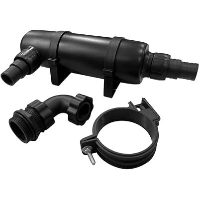 Steinbach Boîtier pour système de désinfection UV 040531 Raccord Ø 32/38 mm Résistant au Chlore et à l'eau salée Jusqu'à Un débit de 15 000 l/h Max - Publicité Steinbach Boîtier pour système de désinfection UV 040531 Raccord Ø 32/38 mm Résistant au Chlore et à l'eau salée Jusqu'à Un débit de 15 000 l/h Max - Publicité