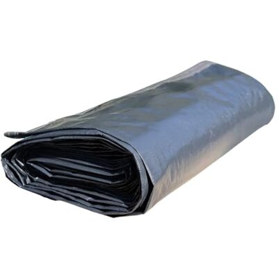 EDG by AQUALUX INTERNATIONAL Bache Piscine Hivernage pour Piscine 915 x 470 cm Forme Ovale 130 g/m² Coloris Gris Silver Bleu - Publicité EDG by AQUALUX INTERNATIONAL Bache Piscine Hivernage pour Piscine 915 x 470 cm Forme Ovale 130 g/m² Coloris Gris Silver Bleu - Publicité