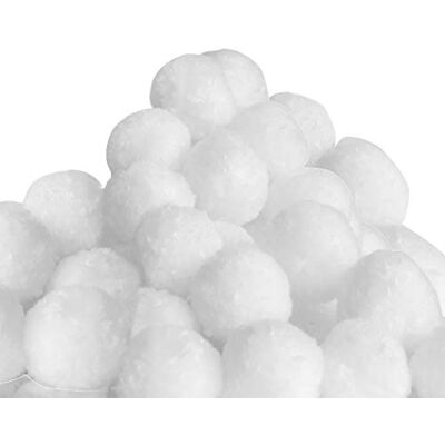Monzana Boules filtrantes Piscine pour système de Filtration à Sable 700g Lavable Balle filtrante Recyclable Pompe Filtre à Sable - Publicité Monzana Boules filtrantes Piscine pour système de Filtration à Sable 700g Lavable Balle filtrante Recyclable Pompe Filtre à Sable - Publicité