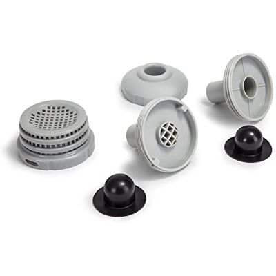 Intex - Anschluss-Set Ø 32 mm - gris - Accessoire de piscine - Publicité Intex - Anschluss-Set Ø 32 mm - gris - Accessoire de piscine - Publicité