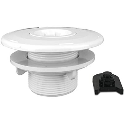 well2wellness ® Buse d'entrée réglable pour piscine MEGA 50 mm x 2" AG pour bassin en aluminium et béton (EM4415) - Publicité well2wellness ® Buse d'entrée réglable pour piscine MEGA 50 mm x 2" AG pour bassin en aluminium et béton (EM4415) - Publicité