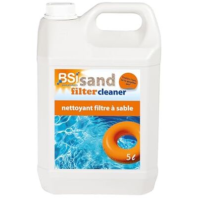 BSI Nettoyant Sand Filter Cleaner Liquide Pour Filtres A Sable Et Terre De Diatomées Piscine 5l - Publicité BSI Nettoyant Sand Filter Cleaner Liquide Pour Filtres A Sable Et Terre De Diatomées Piscine 5l - Publicité