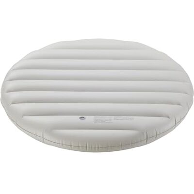 AREBOS Couverture Thermique pour Bains à remous Ø167 cm Gris Accessoires de Bains à remous pour piscines Couverture Gonflable - Publicité AREBOS Couverture Thermique pour Bains à remous Ø167 cm Gris Accessoires de Bains à remous pour piscines Couverture Gonflable - Publicité
