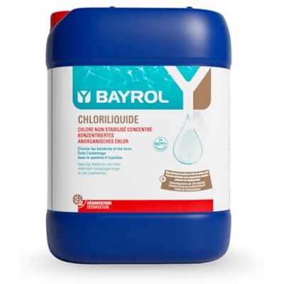 Bayrol Chloriliquide 20 L Chlore Liquide - Publicité Bayrol Chloriliquide 20 L Chlore Liquide - Publicité
