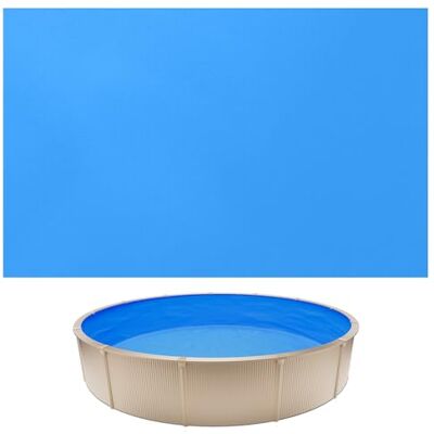 VEVOR Liner Piscine Hors-Sol Ronde Diamètre 350,5 cm Hauteur Paroi 90 cm Film Intérieur de Piscine Épaisseur 0,6 mm pour Rénovation Étanchéité, Système Overlap, en PVC, Anti-UV, Anti-Déchirure, Bleu - Publicité VEVOR Liner Piscine Hors-Sol Ronde Diamètre 350,5 cm Hauteur Paroi 90 cm Film Intérieur de Piscine Épaisseur 0,6 mm pour Rénovation Étanchéité, Système Overlap, en PVC, Anti-UV, Anti-Déchirure, Bleu - Publicité