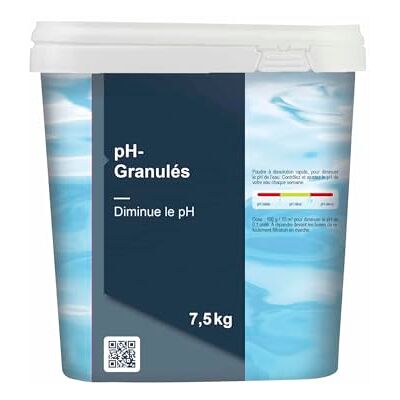 Aqualux pH Moins Piscine Méga Seau 7,5 kg Baisse Le pH Granulés PH- Equilibre l'eau Gamme Traitement Piscine Essentiel - Publicité Aqualux pH Moins Piscine Méga Seau 7,5 kg Baisse Le pH Granulés PH- Equilibre l'eau Gamme Traitement Piscine Essentiel - Publicité