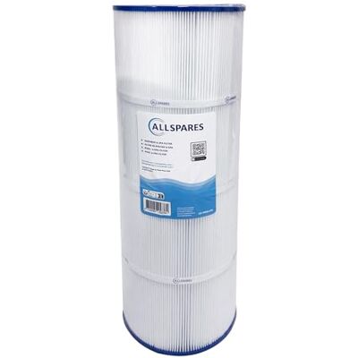 AllSpares Filtre Whirlpool, filtre de piscine, cartouche filtrante spa de rechange pour Clean & Clear Plus 320 H-RAF173573 178 x 508 mm Ouverture 76 mm - Publicité AllSpares Filtre Whirlpool, filtre de piscine, cartouche filtrante spa de rechange pour Clean & Clear Plus 320 H-RAF173573 178 x 508 mm Ouverture 76 mm - Publicité