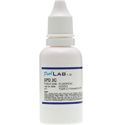 POWERHAUS24 PoolLAB Réactif liquide DPD 3C Application simplifiée Pas de choc nécessaire 30 ml Très économique Fabriqué en Allemagne - Publicité POWERHAUS24 PoolLAB Réactif liquide DPD 3C Application simplifiée Pas de choc nécessaire 30 ml Très économique Fabriqué en Allemagne - Publicité