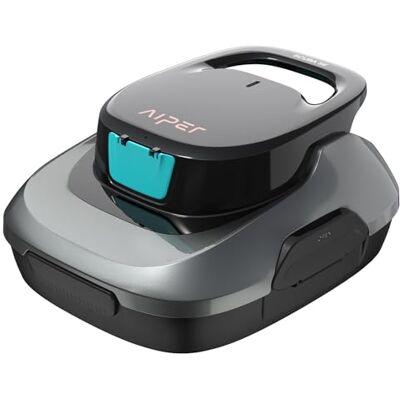 AIPER Scuba SE Robot Piscine, Aspirateur Piscine sans Fil, Autonomie de 90 Minutes, Nettoyage Automatique avec Fonction Auto-Stationnement, Nettoyeur Léger Idéal pour Piscines Hors-Sol - Publicité AIPER Scuba SE Robot Piscine, Aspirateur Piscine sans Fil, Autonomie de 90 Minutes, Nettoyage Automatique avec Fonction Auto-Stationnement, Nettoyeur Léger Idéal pour Piscines Hors-Sol - Publicité