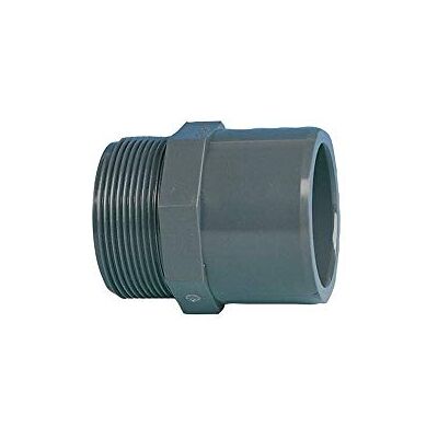 PISCINEO Embout fileté Pvc pression à visser 1'' 1/2-dia.50 Int et dia. 63 Ext - Publicité PISCINEO Embout fileté Pvc pression à visser 1'' 1/2-dia.50 Int et dia. 63 Ext - Publicité