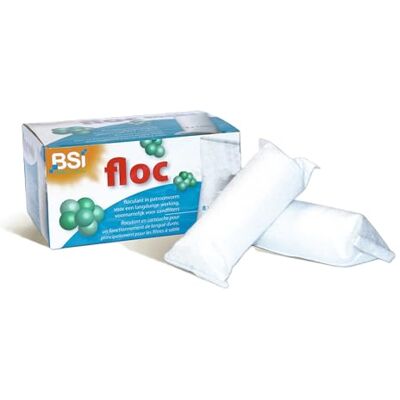 BSI Flock Socks Floculant Chaussettes Floculantes Longue Durée Spécial Piscine 8 x 125g - Publicité BSI Flock Socks Floculant Chaussettes Floculantes Longue Durée Spécial Piscine 8 x 125g - Publicité