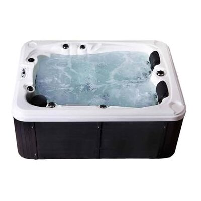 Home Deluxe Bain à remous d'extérieur Beach Pure Dimensions : 210 x 155 x 83 cm Chauffage inclus, 51 jets de massage et 24 sources de lumière I jacuzzi, jacuzzi extérieur pour 3 personnes - Publicité Home Deluxe Bain à remous d'extérieur Beach Pure Dimensions : 210 x 155 x 83 cm Chauffage inclus, 51 jets de massage et 24 sources de lumière I jacuzzi, jacuzzi extérieur pour 3 personnes - Publicité