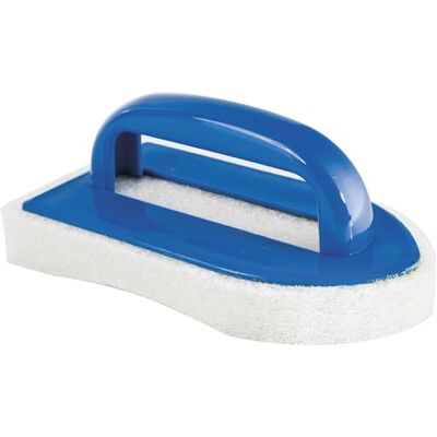 Mareva Modèle - Brosse Éponge Bleue - Ligne d'Eau - Outil de Nettoyage - Publicité Mareva Modèle - Brosse Éponge Bleue - Ligne d'Eau - Outil de Nettoyage - Publicité