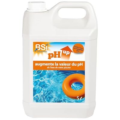 BSI pH Up Liquide pour Augmenter pH de Piscine ou Spa 5 L, Bleu, Translucide - Publicité BSI pH Up Liquide pour Augmenter pH de Piscine ou Spa 5 L, Bleu, Translucide - Publicité