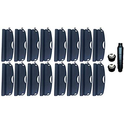 well2wellness ® Kit de fermeture d'hiver pour piscine – 16 x coussinets d'hivernage, 2 x bouchons d'hiver 38-51 mm + 1 x bouchon de skimmer - Publicité well2wellness ® Kit de fermeture d'hiver pour piscine – 16 x coussinets d'hivernage, 2 x bouchons d'hiver 38-51 mm + 1 x bouchon de skimmer - Publicité