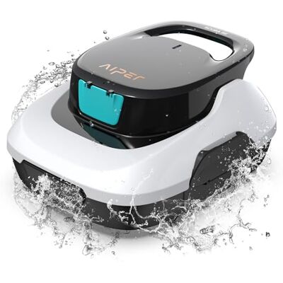 AIPER Scuba SE Robot Piscine, Aspirateur Piscine sans Fil, 90 Minutes de Nettoyage, Fonction de Stationnement Automatique, Nettoyeur de Piscine Compact et Léger, Idéal pour Les Piscines Hors Sol 80㎡ - Publicité AIPER Scuba SE Robot Piscine, Aspirateur Piscine sans Fil, 90 Minutes de Nettoyage, Fonction de Stationnement Automatique, Nettoyeur de Piscine Compact et Léger, Idéal pour Les Piscines Hors Sol 80㎡ - Publicité