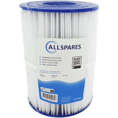 AllSpares Filtre Whirlpool, filtre de piscine, cartouche de filtre spa de rechange pour Hayward StarClear CX250RE C250 C250EUR 178 x 247 mm Ouverture 75 mm des deux côtés - Publicité AllSpares Filtre Whirlpool, filtre de piscine, cartouche de filtre spa de rechange pour Hayward StarClear CX250RE C250 C250EUR 178 x 247 mm Ouverture 75 mm des deux côtés - Publicité