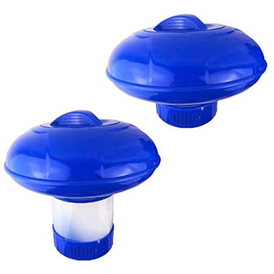 well2wellness Doseur / Diffuseur flottant de chlore pour piscine pour comprimés de 20 g - Publicité well2wellness Doseur / Diffuseur flottant de chlore pour piscine pour comprimés de 20 g - Publicité