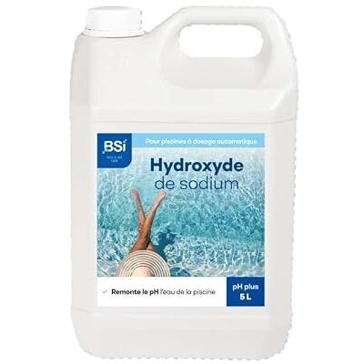 BSI pH Plus Liquide pour Système De Dosage Automatique Augmente Le Potentiel Hydrogène De l'eau Adapté Aux Piscines Grande Taille 5L - Publicité BSI pH Plus Liquide pour Système De Dosage Automatique Augmente Le Potentiel Hydrogène De l'eau Adapté Aux Piscines Grande Taille 5L - Publicité
