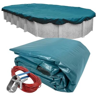 Robelle 391632-4 Bâche d'hiver pour Piscine Hors Sol Supreme Plus 4,9 x 9,8 m - Publicité Robelle 391632-4 Bâche d'hiver pour Piscine Hors Sol Supreme Plus 4,9 x 9,8 m - Publicité