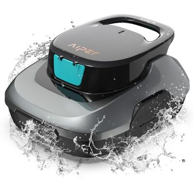 AIPER Scuba SE Robot Piscine, Aspirateur Piscine sans Fil, 90 Minutes de Nettoyage, Stationnement Automatique, Nettoyeur de Piscine Compact et Léger, Idéal pour Les Piscines Hors Sol 80㎡ - Publicité AIPER Scuba SE Robot Piscine, Aspirateur Piscine sans Fil, 90 Minutes de Nettoyage, Stationnement Automatique, Nettoyeur de Piscine Compact et Léger, Idéal pour Les Piscines Hors Sol 80㎡ - Publicité