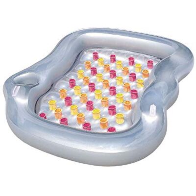 Bestway 43045 Matelas Pneumatique 2 Places Double Design 216 X 178 cm - Publicité Bestway 43045 Matelas Pneumatique 2 Places Double Design 216 X 178 cm - Publicité