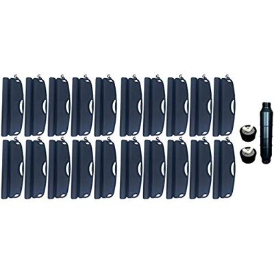 well2wellness® Kit de fermeture d'hiver pour piscine 20 x coussinets d'hivernage 2 x bouchons d'hiver 38-51 mm + 1 x bouchon de skimmer - Publicité well2wellness® Kit de fermeture d'hiver pour piscine 20 x coussinets d'hivernage 2 x bouchons d'hiver 38-51 mm + 1 x bouchon de skimmer - Publicité