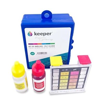 Genérico Test Kit analyseur de pH et de chlore (Otho/Phenol) 5 gouttes pour mesurer les valeurs de pH et de chlore de l'eau de votre piscine, spa ou jacuzzi - Publicité Genérico Test Kit analyseur de pH et de chlore (Otho/Phenol) 5 gouttes pour mesurer les valeurs de pH et de chlore de l'eau de votre piscine, spa ou jacuzzi - Publicité
