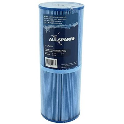 AllSpares Filtre à eau Spa adapté pour SC704-S / 42513 (antibactérien) Filtre de rechange - Publicité AllSpares Filtre à eau Spa adapté pour SC704-S / 42513 (antibactérien) Filtre de rechange - Publicité