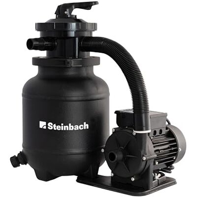 Steinbach Système de filtration Classic 250N 040385Z Pompe pour piscines jusqu'à 19 000 l Débit de circulation de 4 170 l/h Hauteur de refoulement jusqu'à 7 m Avec valve 7 voies Convient - Publicité Steinbach Système de filtration Classic 250N 040385Z Pompe pour piscines jusqu'à 19 000 l Débit de circulation de 4 170 l/h Hauteur de refoulement jusqu'à 7 m Avec valve 7 voies Convient - Publicité
