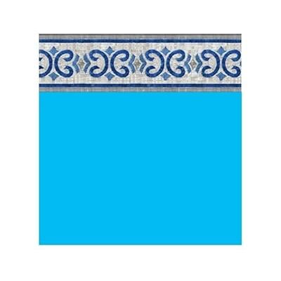 PISCINEO Liner Piscine 75/100 Bleu foncé avec Frise Oxford Dia 3.60m H 1.20m - Publicité PISCINEO Liner Piscine 75/100 Bleu foncé avec Frise Oxford Dia 3.60m H 1.20m - Publicité
