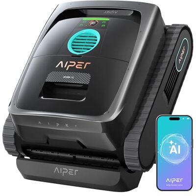 AIPER (Nouveau 2026) Scuba V3 Robot Piscine Fond et Parois avec Vision par IA, Aspirateur Robot Piscine sans Fil Léger avec App, Filtre 3 μm, Idéal pour Piscines Jusqu’à 200 m² - Publicité AIPER (Nouveau 2026) Scuba V3 Robot Piscine Fond et Parois avec Vision par IA, Aspirateur Robot Piscine sans Fil Léger avec App, Filtre 3 μm, Idéal pour Piscines Jusqu’à 200 m² - Publicité