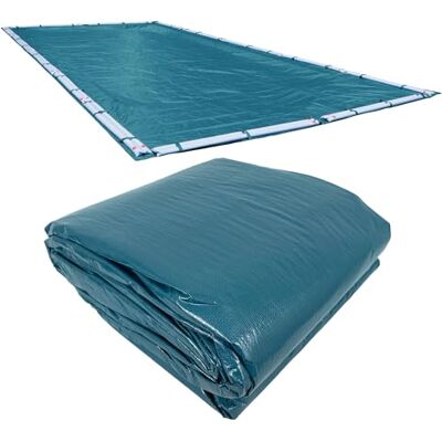 Robelle 581840R-ROB Bâche d'hiver pour Piscine creusée 12 Ans, 5,5 x 12,2 m, 04 Galaxy - Publicité Robelle 581840R-ROB Bâche d'hiver pour Piscine creusée 12 Ans, 5,5 x 12,2 m, 04 Galaxy - Publicité