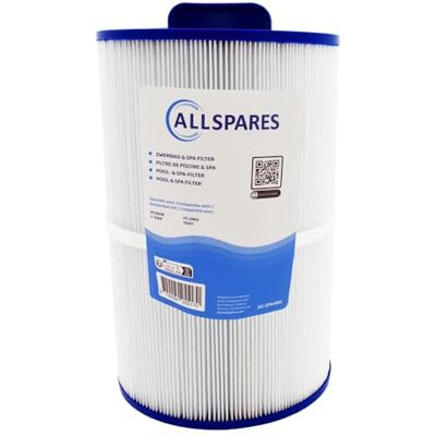 AllSpares Filtre Whirlpool, filtre de piscine, cartouche filtrante spa de rechange pour Caldera PCD50N Unicel C-7350 CA50 75017 Kauai 2003 Martinique 2003 178 x 273 mm Ouverture 66 mm - Publicité AllSpares Filtre Whirlpool, filtre de piscine, cartouche filtrante spa de rechange pour Caldera PCD50N Unicel C-7350 CA50 75017 Kauai 2003 Martinique 2003 178 x 273 mm Ouverture 66 mm - Publicité