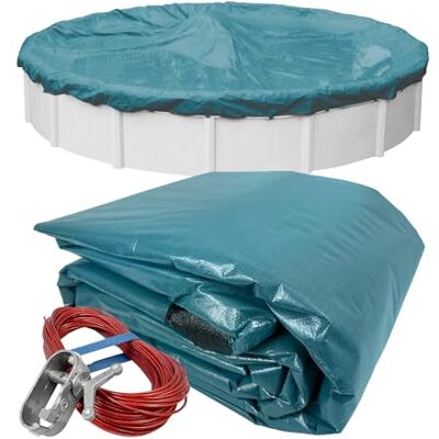 Robelle 3930-4 Bâche de piscine pour l'hiver, Supreme Plus, pour piscines hors-sol de 9,1 m - Publicité Robelle 3930-4 Bâche de piscine pour l'hiver, Supreme Plus, pour piscines hors-sol de 9,1 m - Publicité